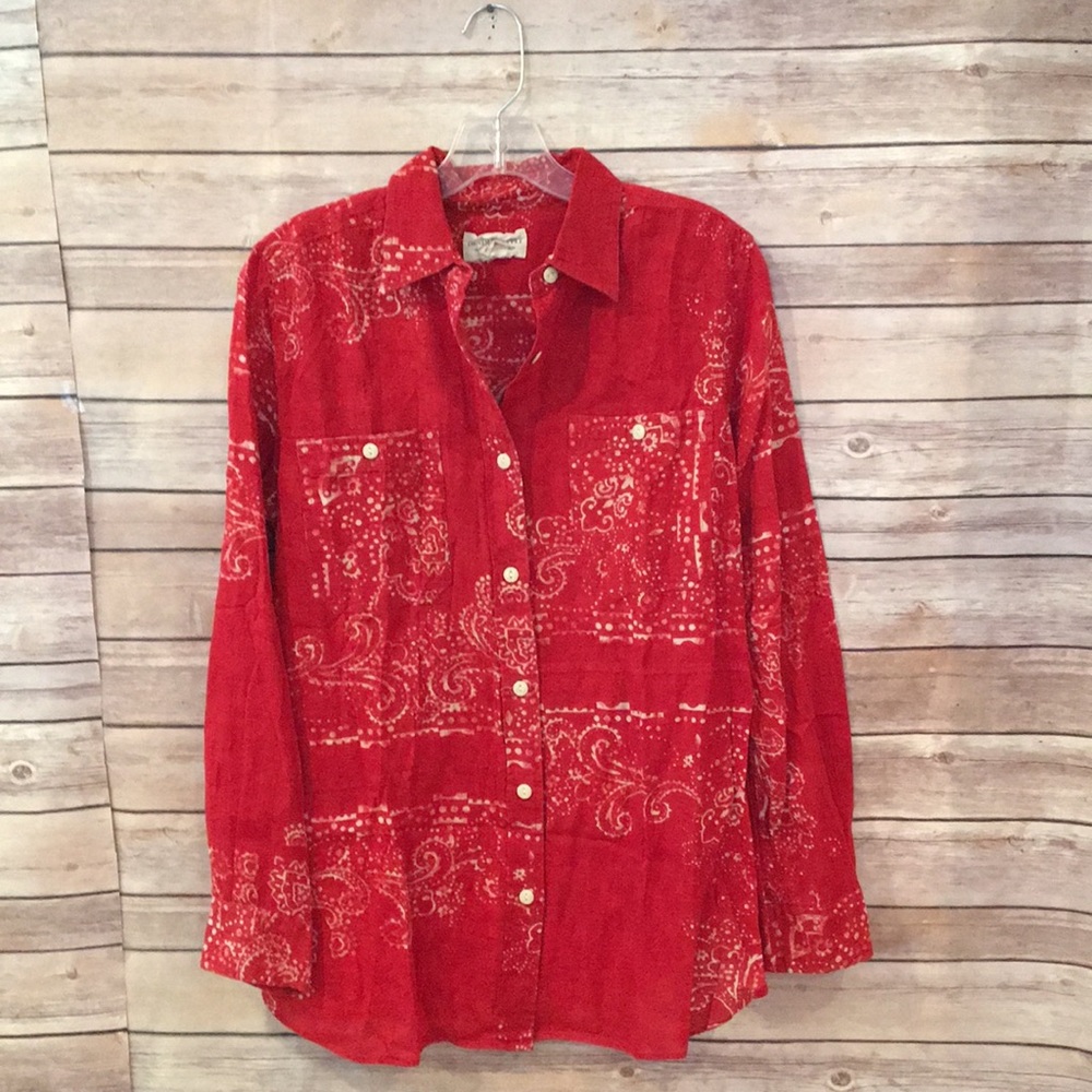 Denim & Supply Ralph Lauren Bandanna Button Down